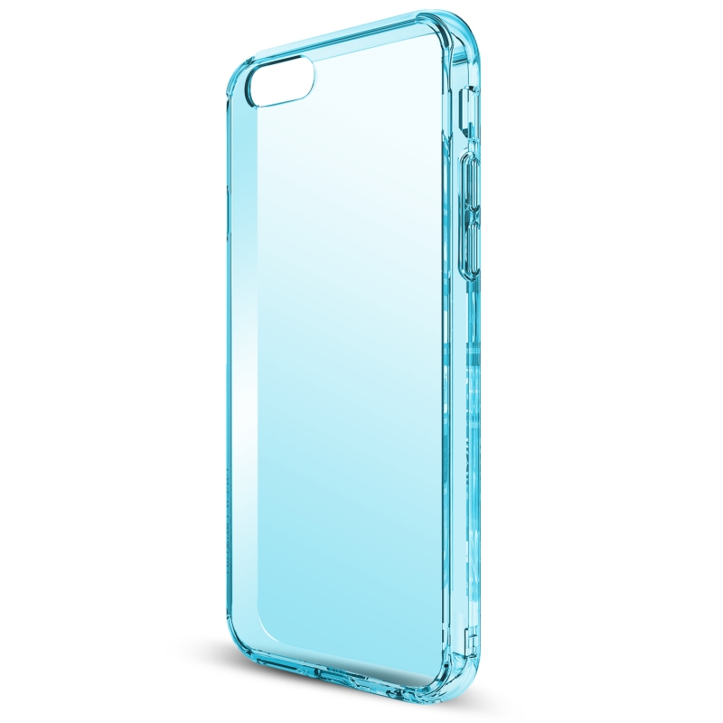 AREA Custodia cover per iPhone SE / 5S / 5 / 5C Area Zero trasparente azzurro